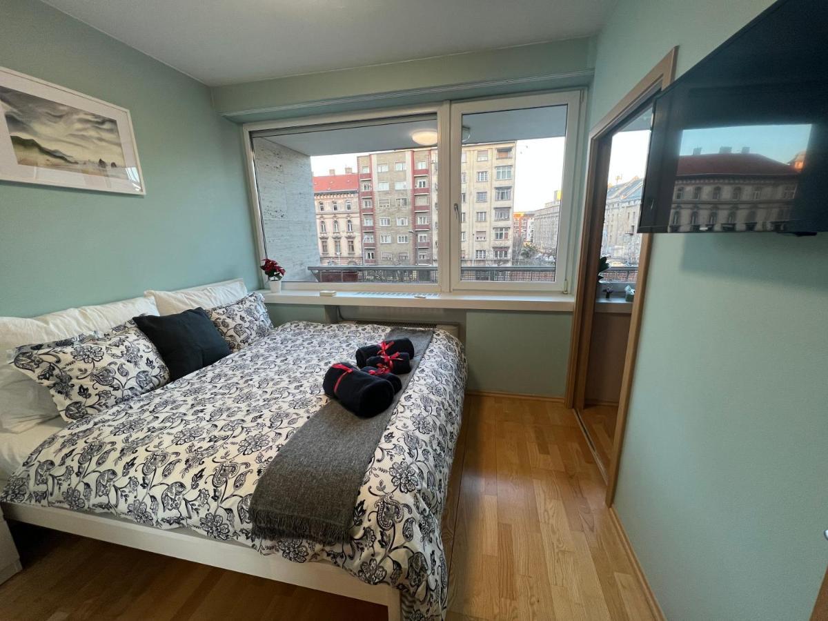 Luxury Apartment Dunapest With Spa And Pool Budapest Bagian luar foto